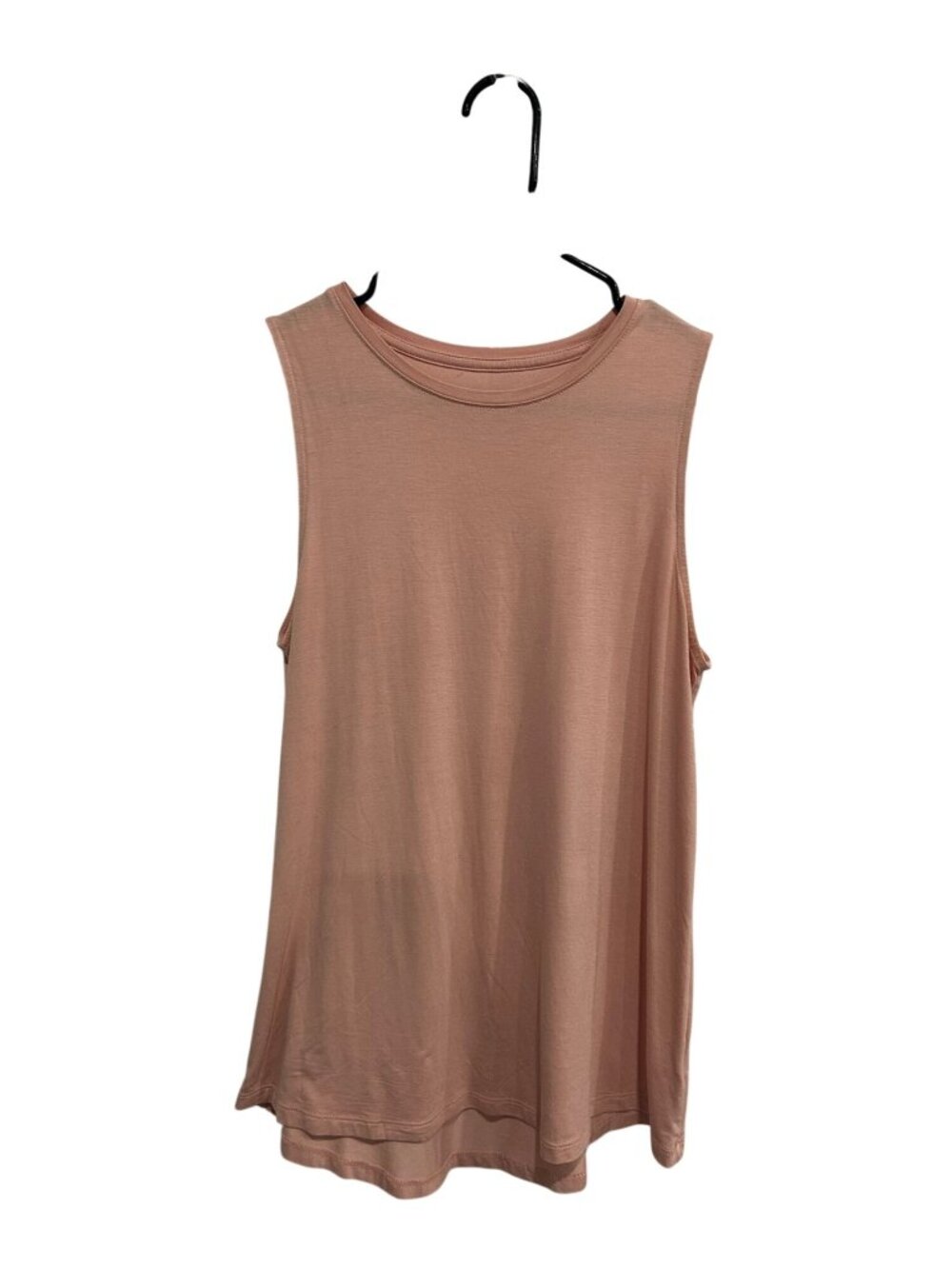 A New Day Small Blush Pink Sleeveless Tank Top Rayon Blend Minimalist Clean Girl